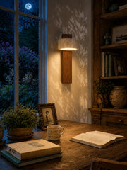 Nordic Travertine Rotatable Wall Lamp